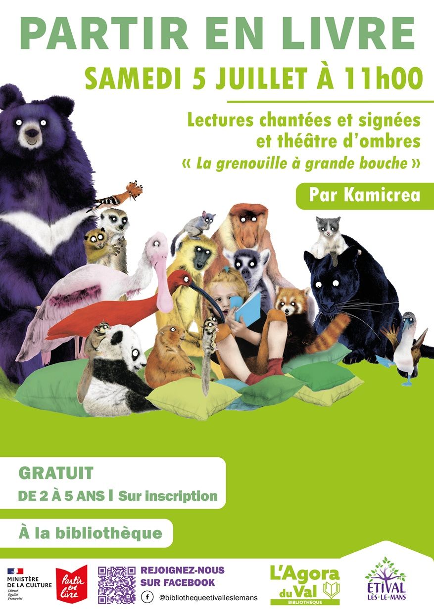 2025 affiche partir en livre